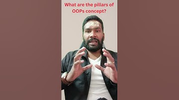 What are the Pillars of OOPs Concept ? #salesforce #coding @salesforce @sfdcpanther  #python #shorts