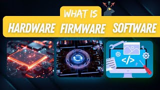 🖥️ Hardware, Software, and Firmware Explained with Real Examples | IT Basics screenshot 2