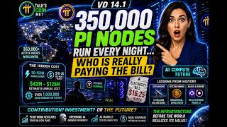 350,000 PI NODES RUN EVERY NIGHT… BUT WHO IS REALLY PAYING THE BILL? ⚡🤯