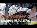 Pilot stories: Gusty and bumpy landing in winter Pulkovo