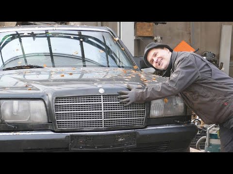 Видео: Мерседес W126.  Процесс пошел!