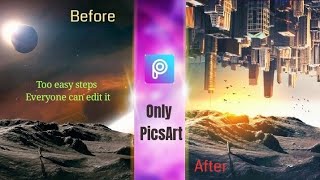 How to make surreal Cityscape / skyscape Edit | PicsArt photo editing tutorial screenshot 4