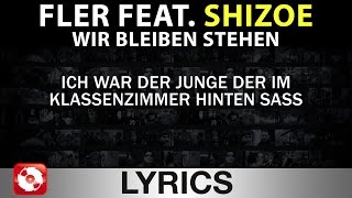 FLER FEAT SHIZOE - WIR BLEIBEN STEHEN - AGGROTV LYRICS KARAOKE ( VERSION)