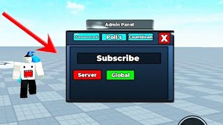 Admin panel V1 | tutorial in studio lite 