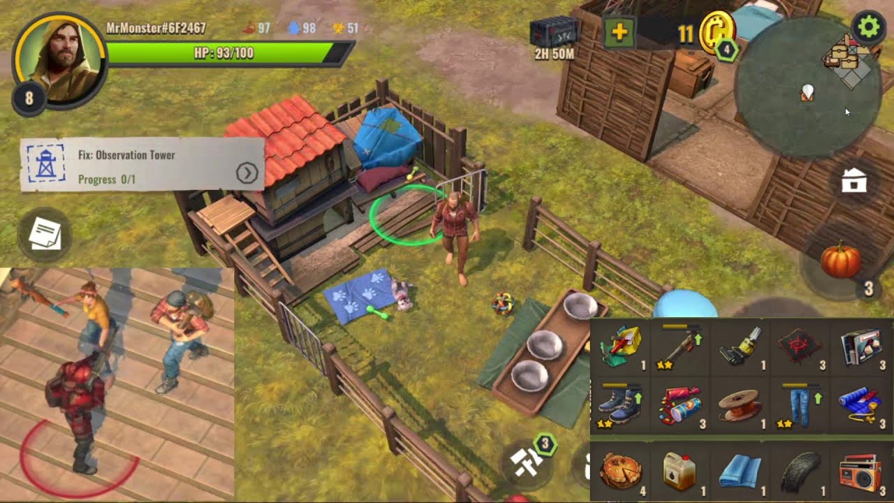 Days After/ Finding Rare Materials, Saving Betty And Fighting My First Raider Boss.