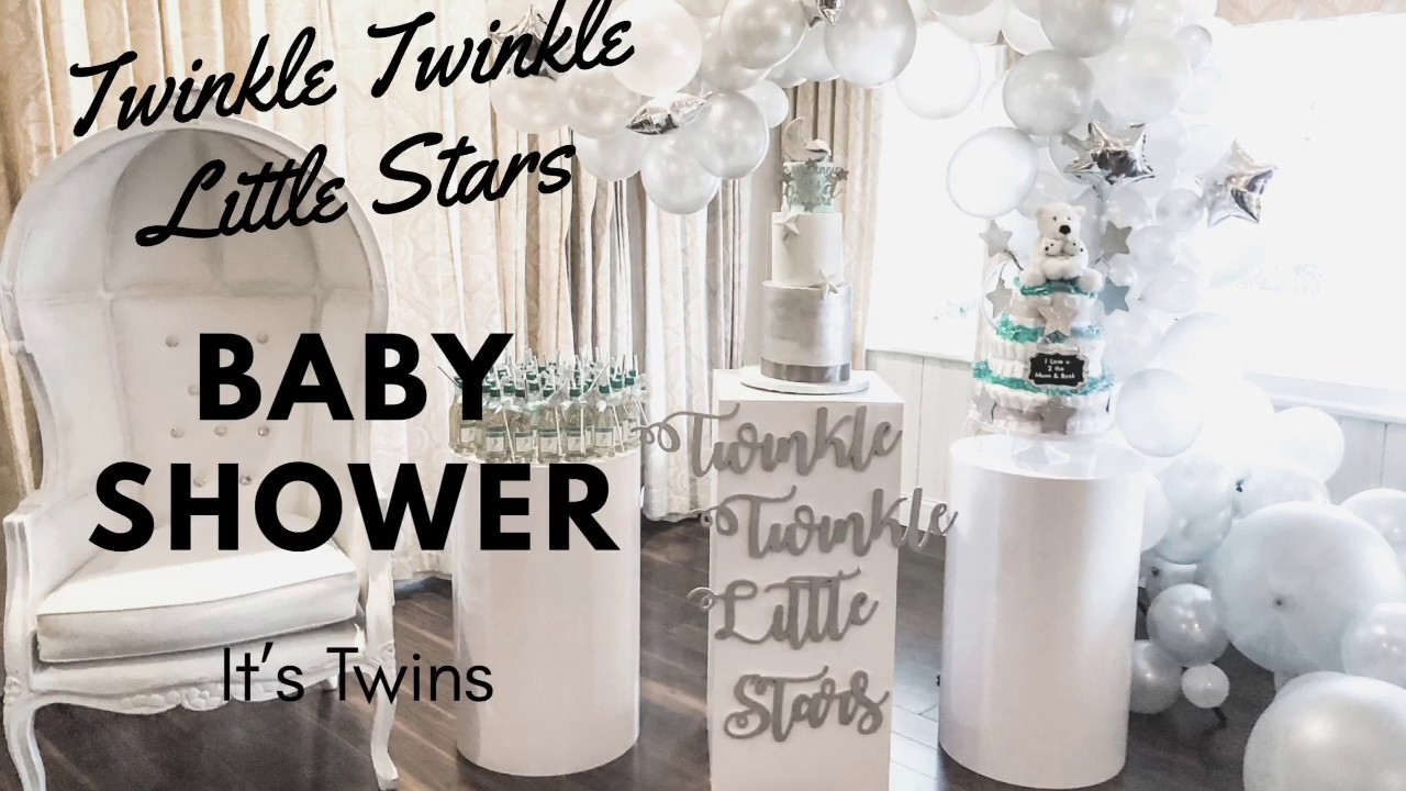 Planning a Baby Shower- Twinkle Twinkle Little Star