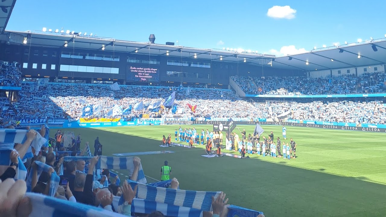 Malmö FF 5-1 Halmstads BK🇸🇪🏟⚽️
