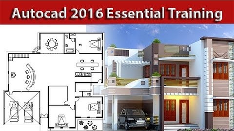 Drawing Lines Autocad 2016 Essential Training Tutorial 5
