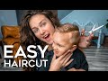 HOW TO CUT BOYS HAIR AT HOME | EASY BOYS HAIRCUT TUTORIAL 💇‍♂️
