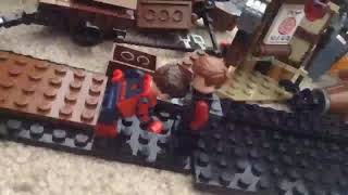 ❗️AVENGERS INFINITY WAR SPIDER-MAN DEATH SCENE IN LEGOS