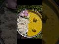 Gaon Style Kadhi Chawal Recipe | Chulhe Ki Kadhi Ka Asli Swad 😍🔥#shorts