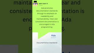 Ada documentation standards | Very Easy IT #ada #interestingfacts