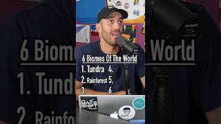 Name the 6 Biomes Did You Get It shorts biome nature world landscape weather