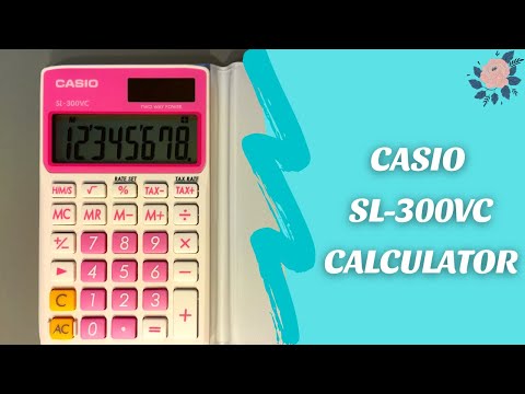 Casio SL-300VC Calculator Review & Test 2021 | Casio Calculator
