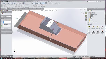Solidworks 14 SM custom forming tool