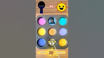 Squid game & Sprunki ( Part 2 ) guess the mixed color #sprunki #squidgame #colormixing #satisfying