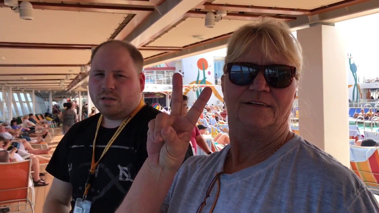 Allure of The Seas day 5. Royal Caribbean Cruise, 7 night western Caribbean, day at sea.