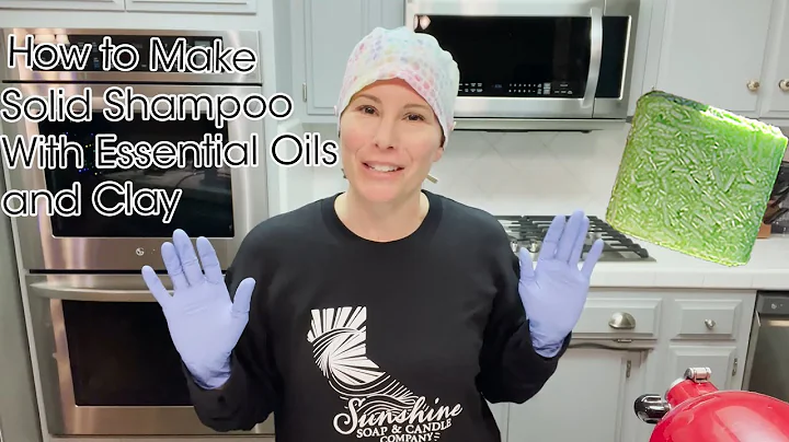 How To Make  Solid Shampoo Bars (DIY Pressed Shampoo Bar Using Plant Based Ingredients)