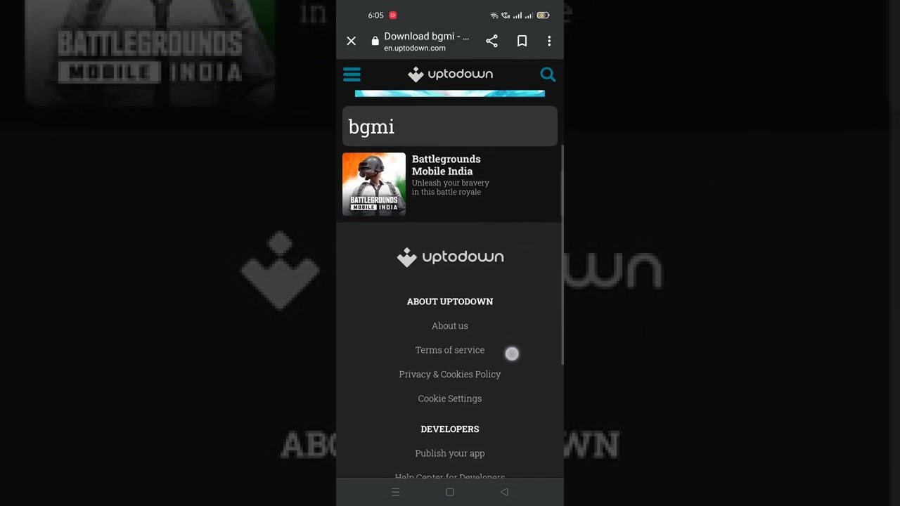 uptodown download in Bgmi YouTube