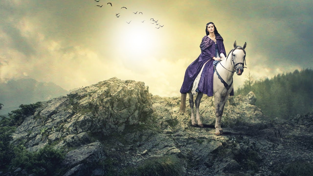 HOW TO CHANGE BACKGROUND AND Create a Beautiful COLOR GRADE IN PHOTOSHOP 2019