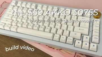 the AKKO 5075s RGB | the BEST budget board?!