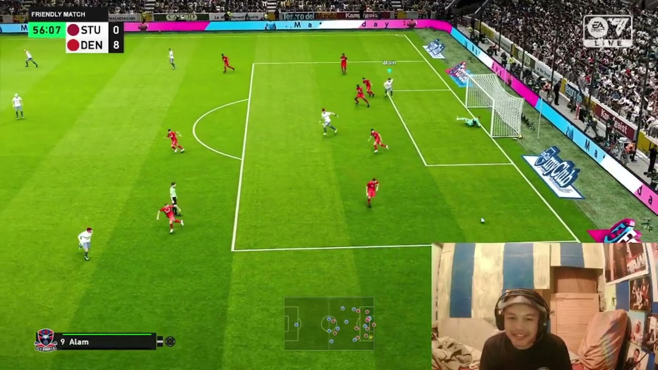 Efootball Pes 2021 Update 2026 League Europe Cup Club Create Or Edit Gameplay PC 23 - 0 Asa Maen Jen