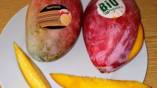 European Mango "Osteen" - does organic / bio taste better?