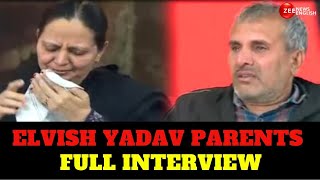 Elvish Yadav's Parents Interview: Elvish Yadav's Parents Break Down | Elvish Yadav News Today