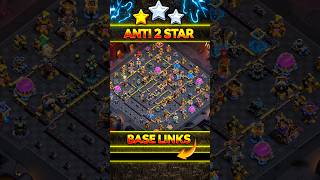TH18 ANTI 3 STAR LEGEND LEAGUE BASE USED BY GLOBAL PLAYERS #shorts #th18base #clashofclans