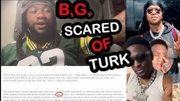 HOTBOY TURK EXPOSES B.G. AS A SNITCH DROPS PAPERWORK 