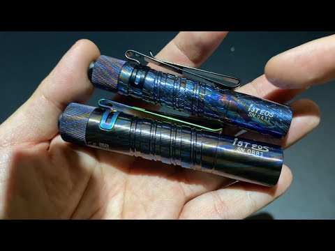 Olight i5T EOS Titanium Damascus ยืม สายรุ้งไม่ได้มากับฝนเสมอไป
