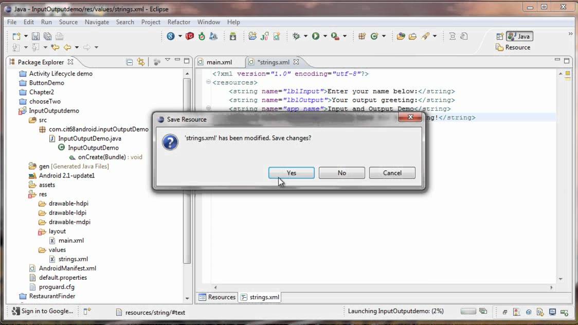 Input/Output Scratch - YouTube