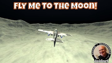 FLY ME TO THE MOON! BeamNG Drive Moon Flying (Gameplay Only)