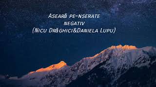 Aseară pe-nserate - negativ (Nicu Drăghici & Daniela Lupu)