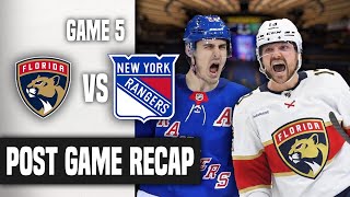 Ranger Fan Reaction Round 3 Game 5┃FLA3 NYR2! BACKS AGAINST THE WALL NOW!