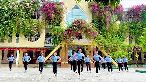 Bài tập thể dục giữa giờ của các cô giáo trường Mầm non Lò Văn Giá - Thành phố Sơn La