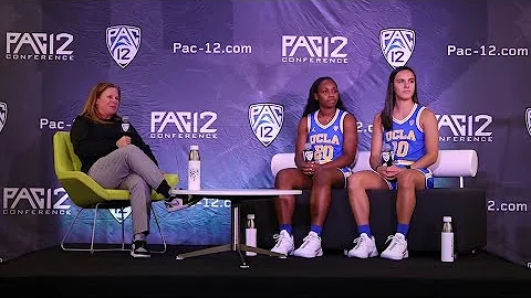 2021 Pac-12 Women's Basketball Media Day: UCLA pre...