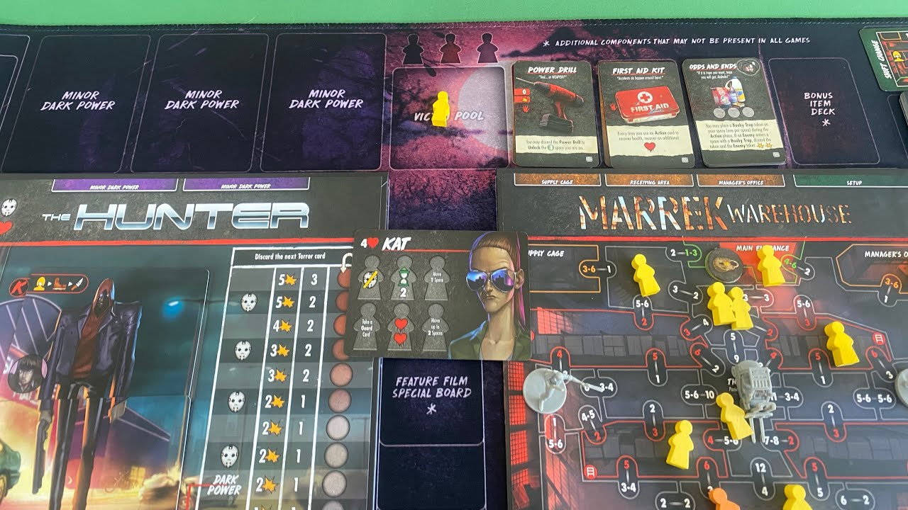 Final Girl - Kat vs the HUNTER in Marrek Warehouse - 10 Years Earlier...The First Meeting