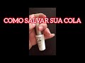 COMO RECUPERAR COLA DE CÍLIOS SECA | Vitória Simões.