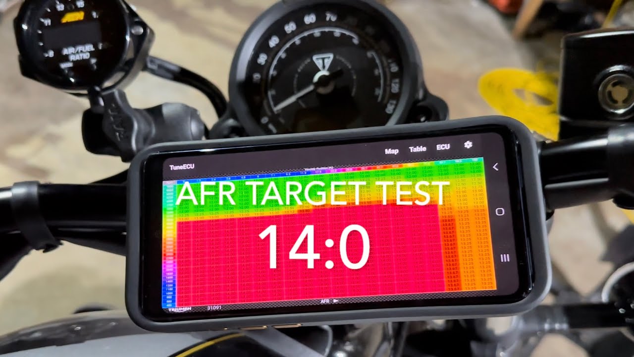 Tuning My Triumph Bobber Part 5 | Does The Target AFR  Table Change Anything?