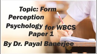 Form Perception | Psychology