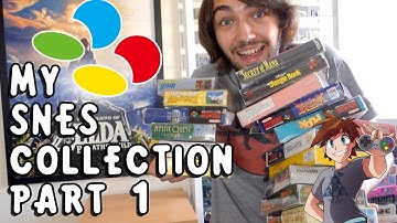 My Boxed SNES Games Collection