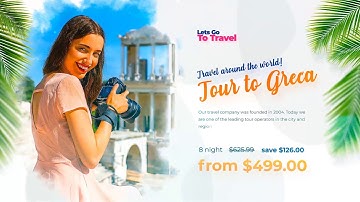 Travel Agency Promo Lets Go | After Effects Project Files - Videohive template