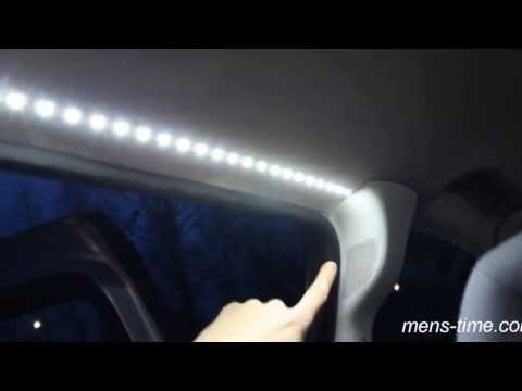 Видео: Как установить светодиодное освещение салона автомобиля?