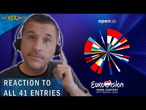 Eurovision 2020: REACTION to all 41 songs