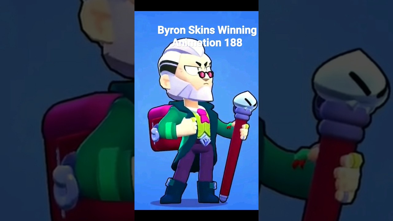 Brawl Stars Byron Skins Winning Animation 188 