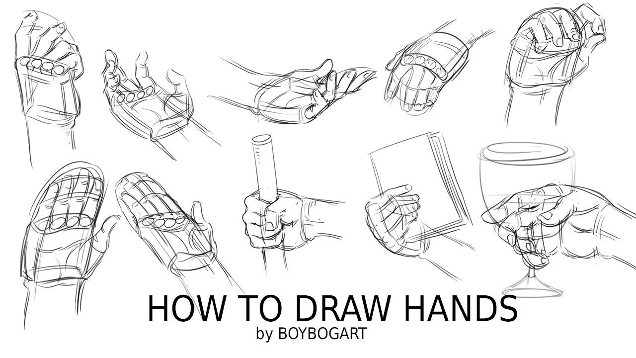 How to draw hands by ChrystianYaxche - Make better art