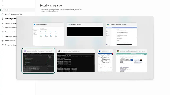 Process Hollowing demo
