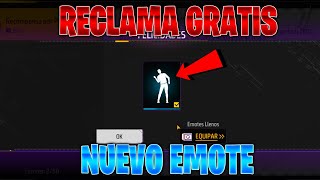 ? RECLAMA YA NUEVO EMOTE GRATIS EN FREE FIRE LATAM - INICIA SESION HOY