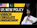 Us visit visa update 2023  karachi consulate new policy  interview waiver
